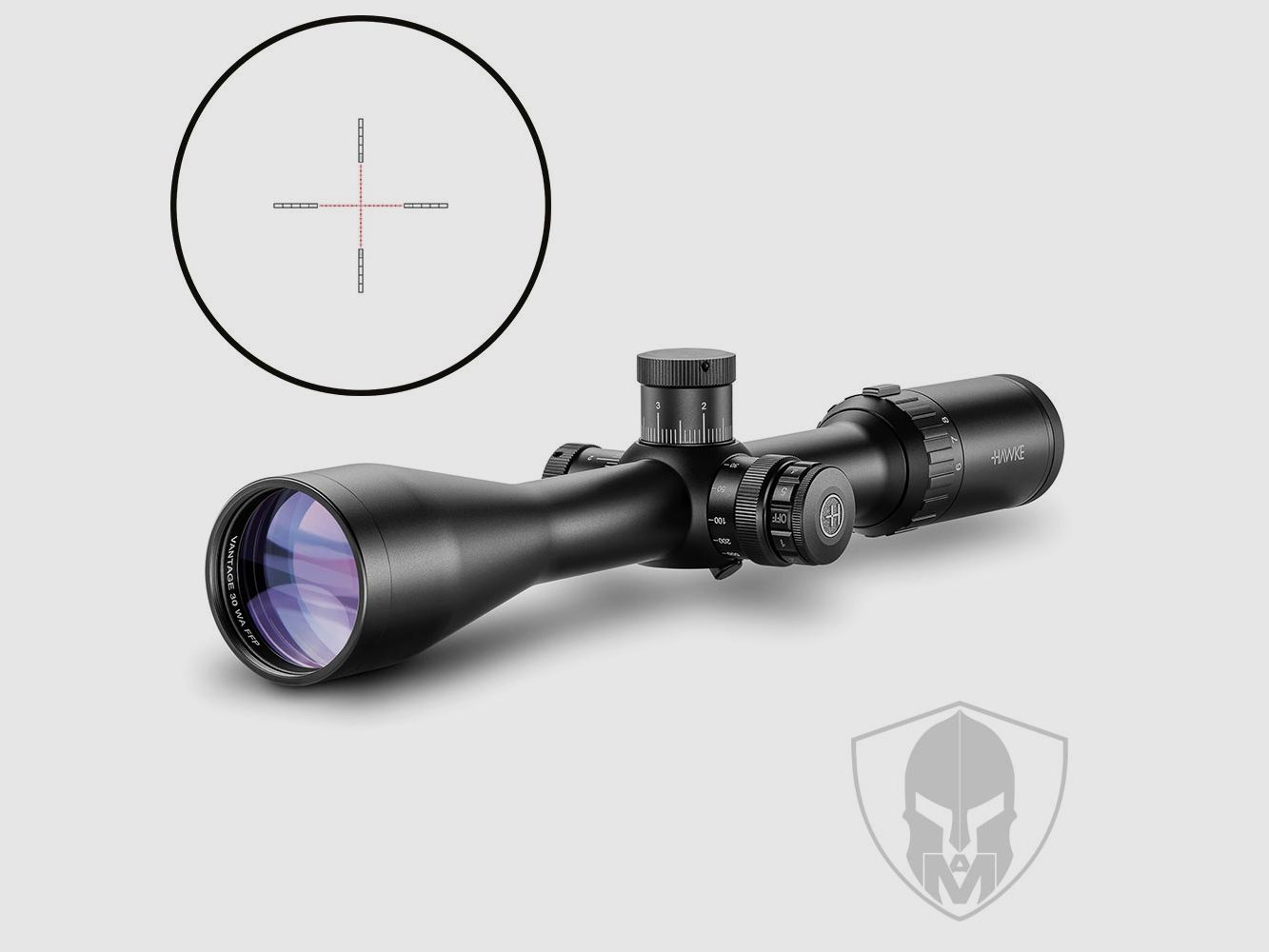 HAWKE VANTAGE 30 WA FFP 6-24×50 Half Mil Dot IR