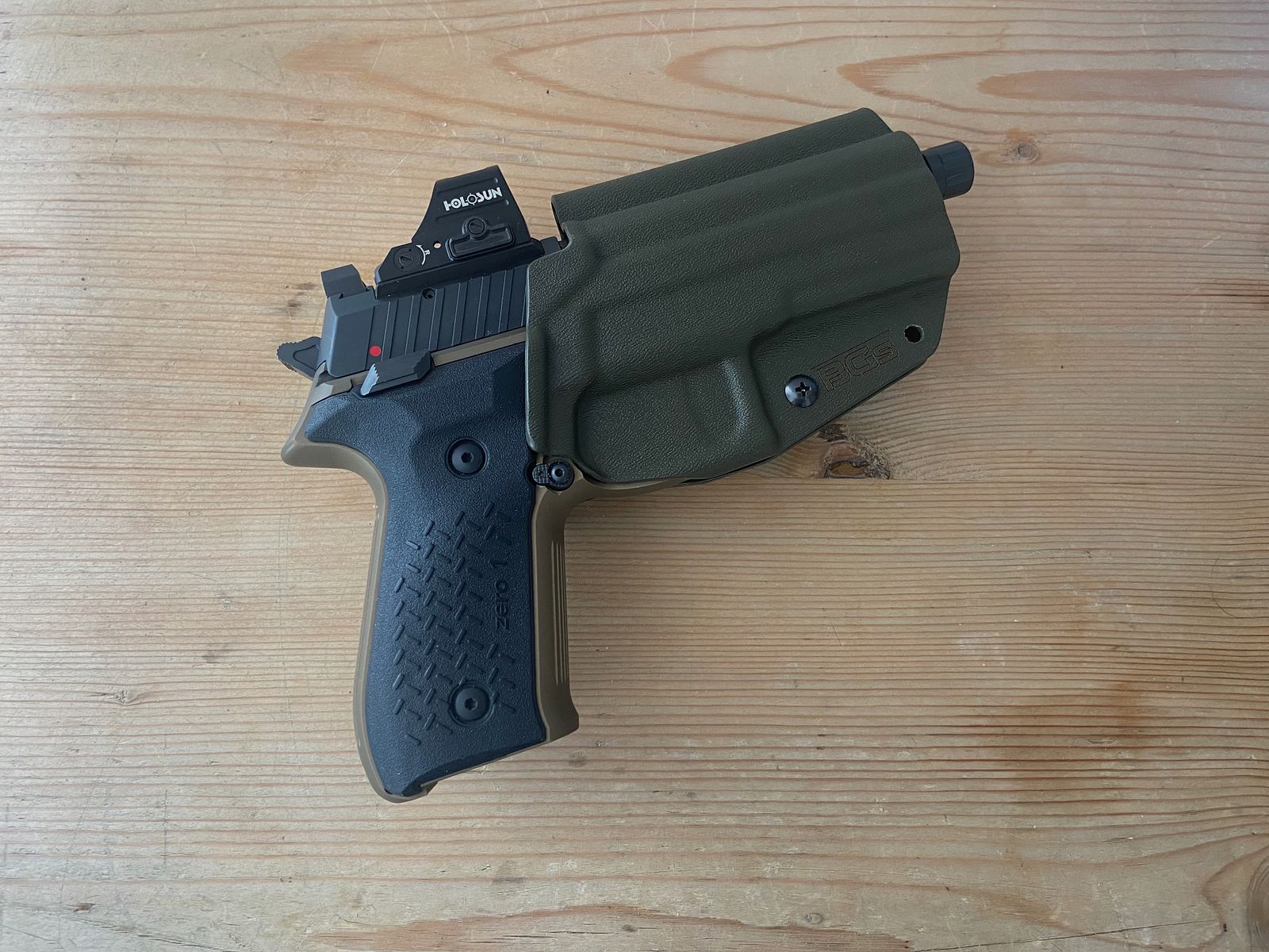 Arex Zero 1T FDE 9mm – Red Dot Ready, 3 Magazine + Holster (ohne Holosun)