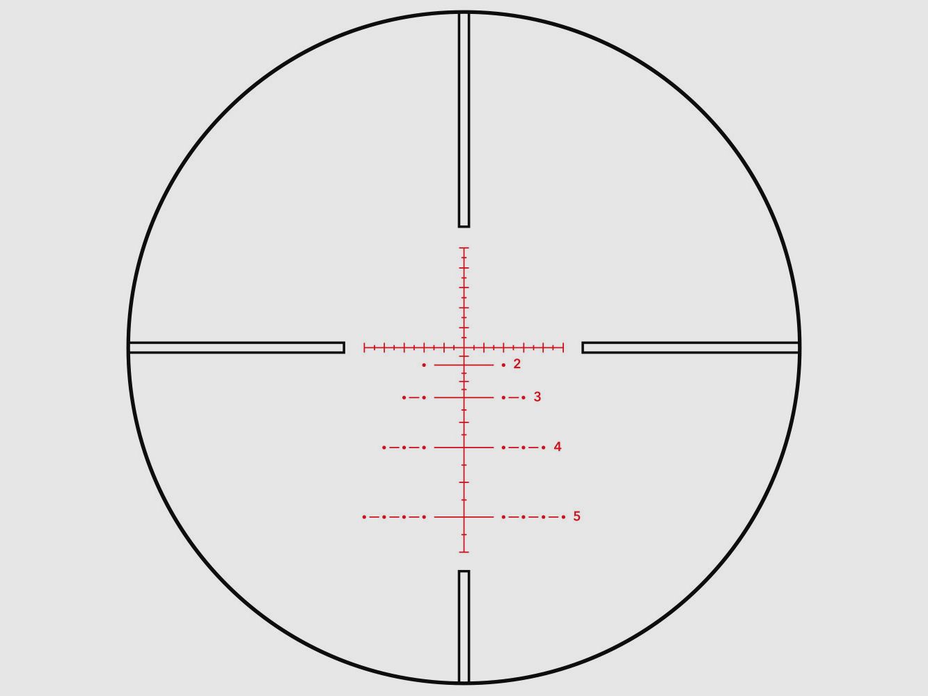GPO Zielfernrohr Spectra™ 6x 2-12x44i BRWi