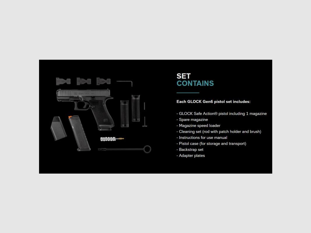 Glock 19 Gen6 Aimpoint COA, Bild 2 von 2