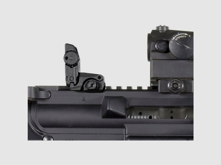 MAGPUL MBUS TYLNE SIGHT SKŁADANE POLIMEROWE DLA AR-15 CZARNE, zdjęcie 10 z 11