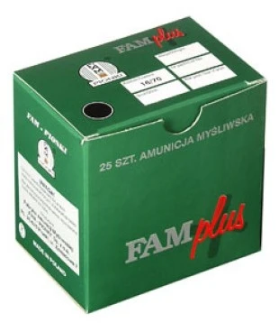 Amunicja FAM Pionki 26g 16/70 PLUS 2
