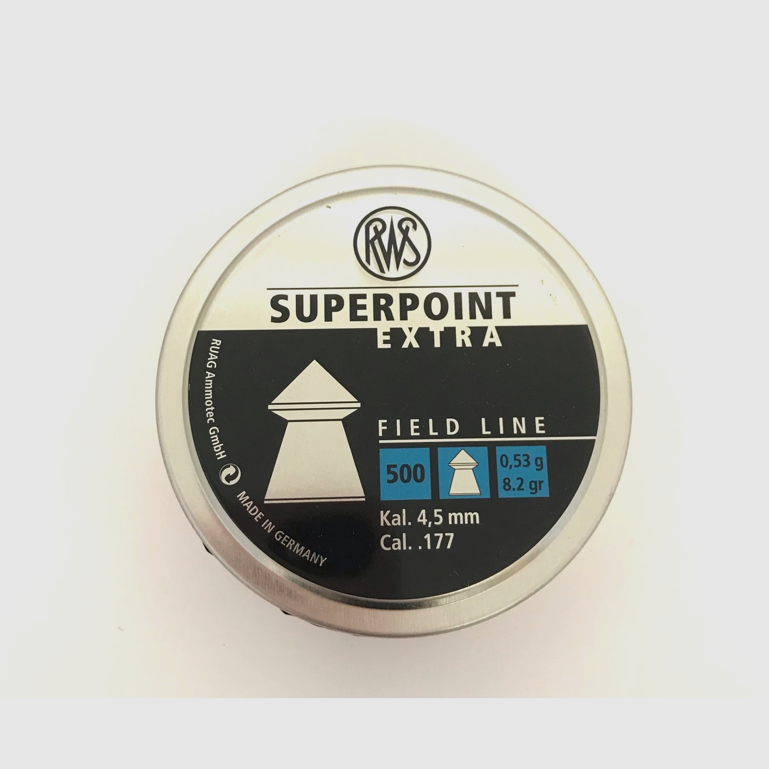 Balles de carabine à air RWS Superpoint cal. 4,5 mm