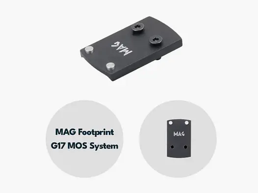 Vector Optics SCRDM-09 Glock Montage für Reflexvisiere mit MGT (SHIELD) Footprint