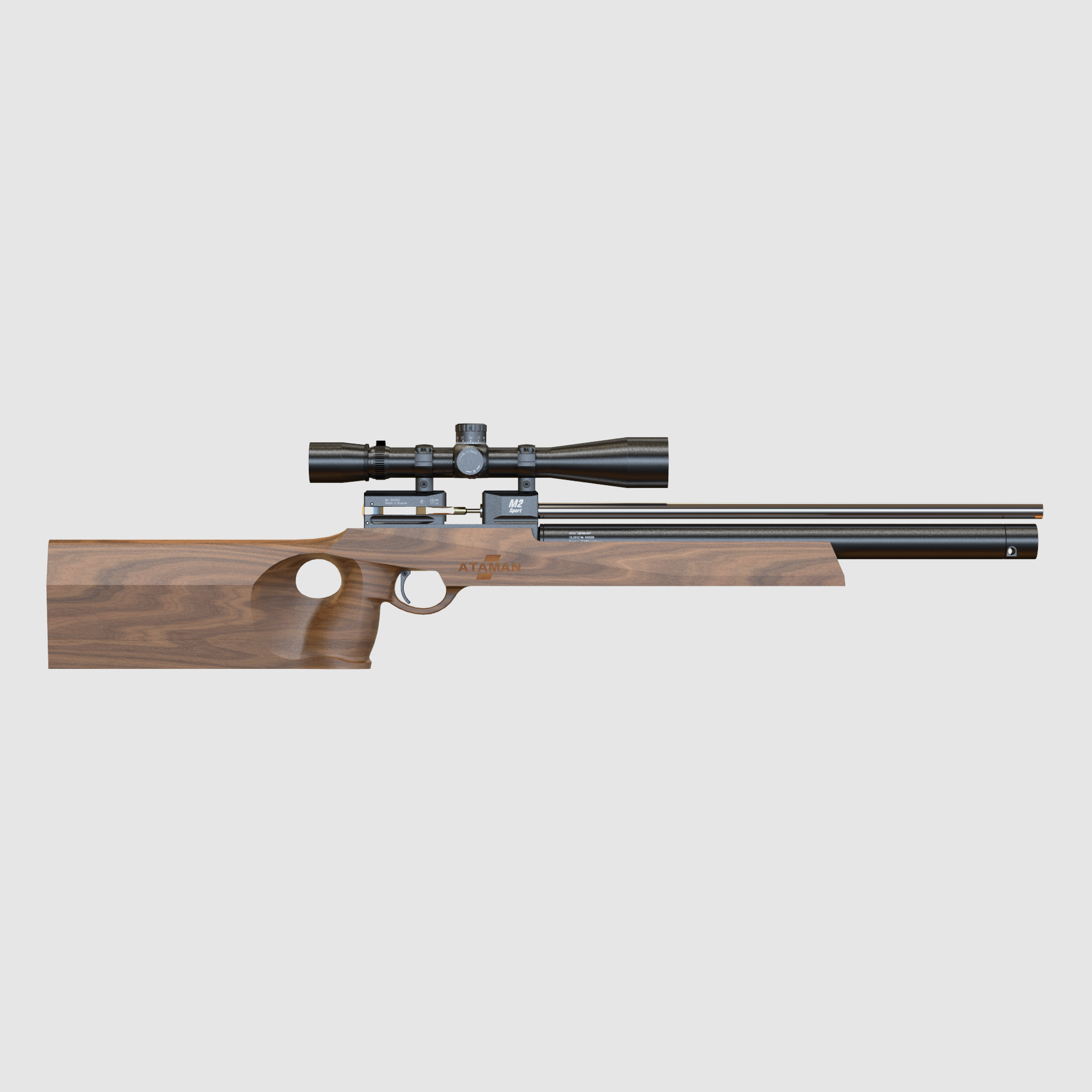 ATAMAN Bench Rest Kal. 4,5 mm Schaft Nussbaum