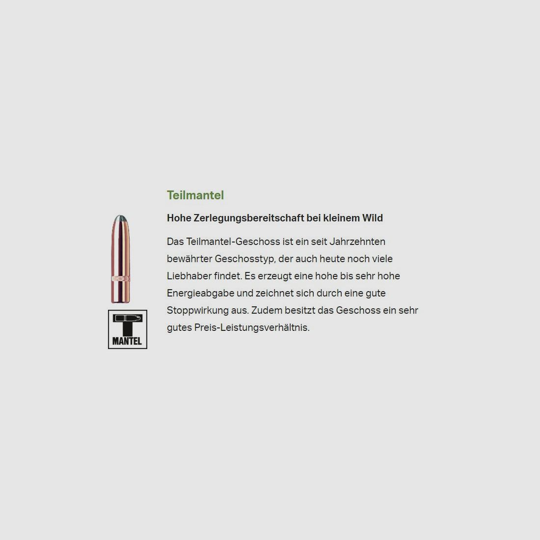 RWS Kugelpatronen 5,6x50R Mag TMS 20 Stk 3,24g/50grs