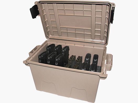 MTM skrzynka na amunicję pojemnik transportowy na amunicję FDE 'Ammo Can' do 14 magazynków .308