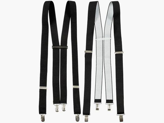 Brit. suspenders - Black - Like new (stock item)