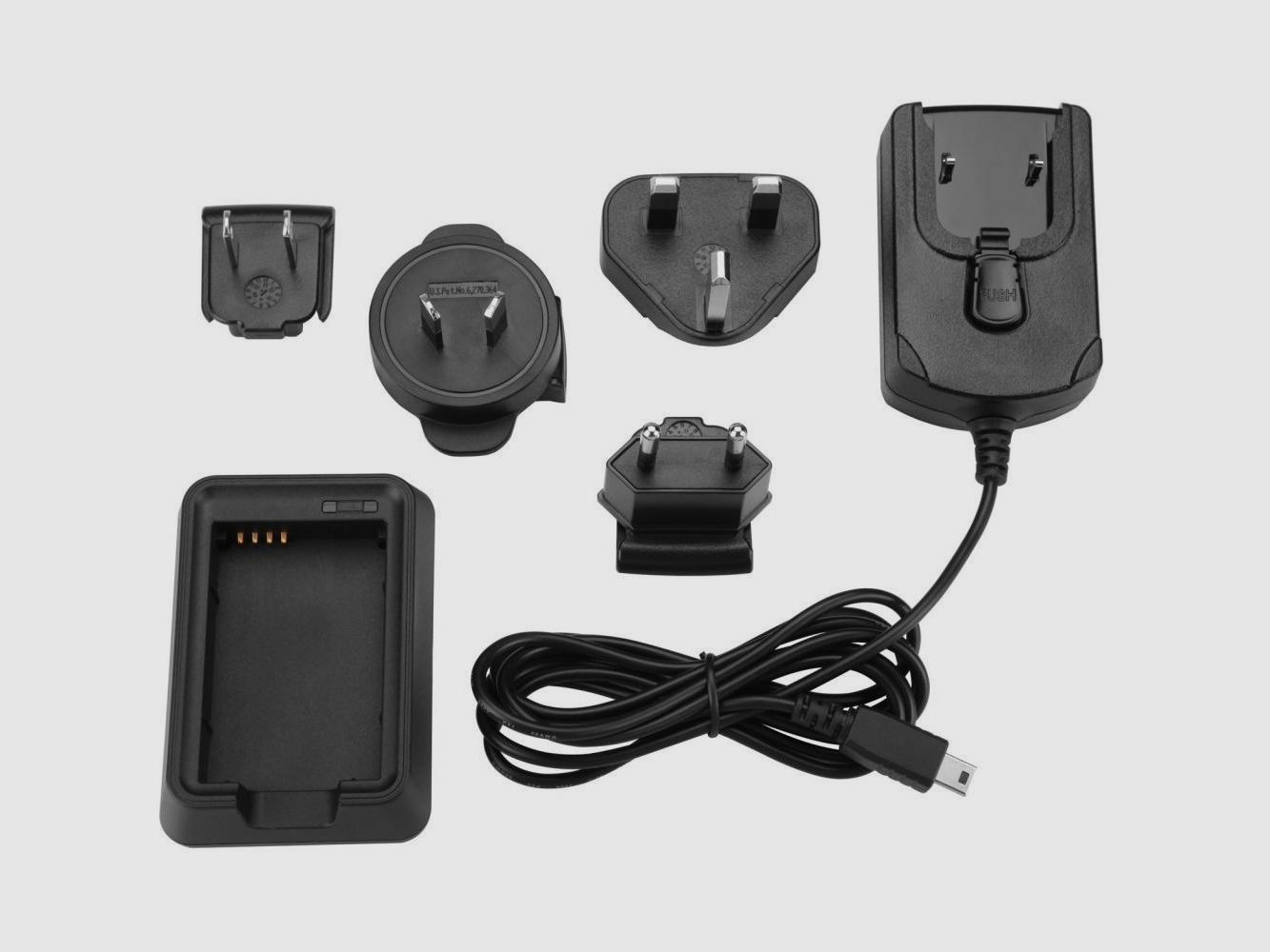 Caricabatterie Garmin per batteria agli ioni di litio per Virb, Alpha, Montana e Mont