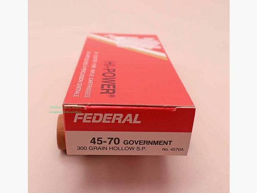 Federal / USA Büchsenpatronen .45-70Gov