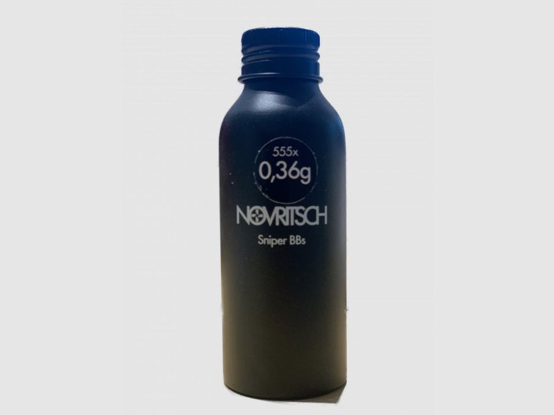 NOVRITSCH SNIPER BIO BB'S - 6MM - 0,36 G - 555 SCHUSS