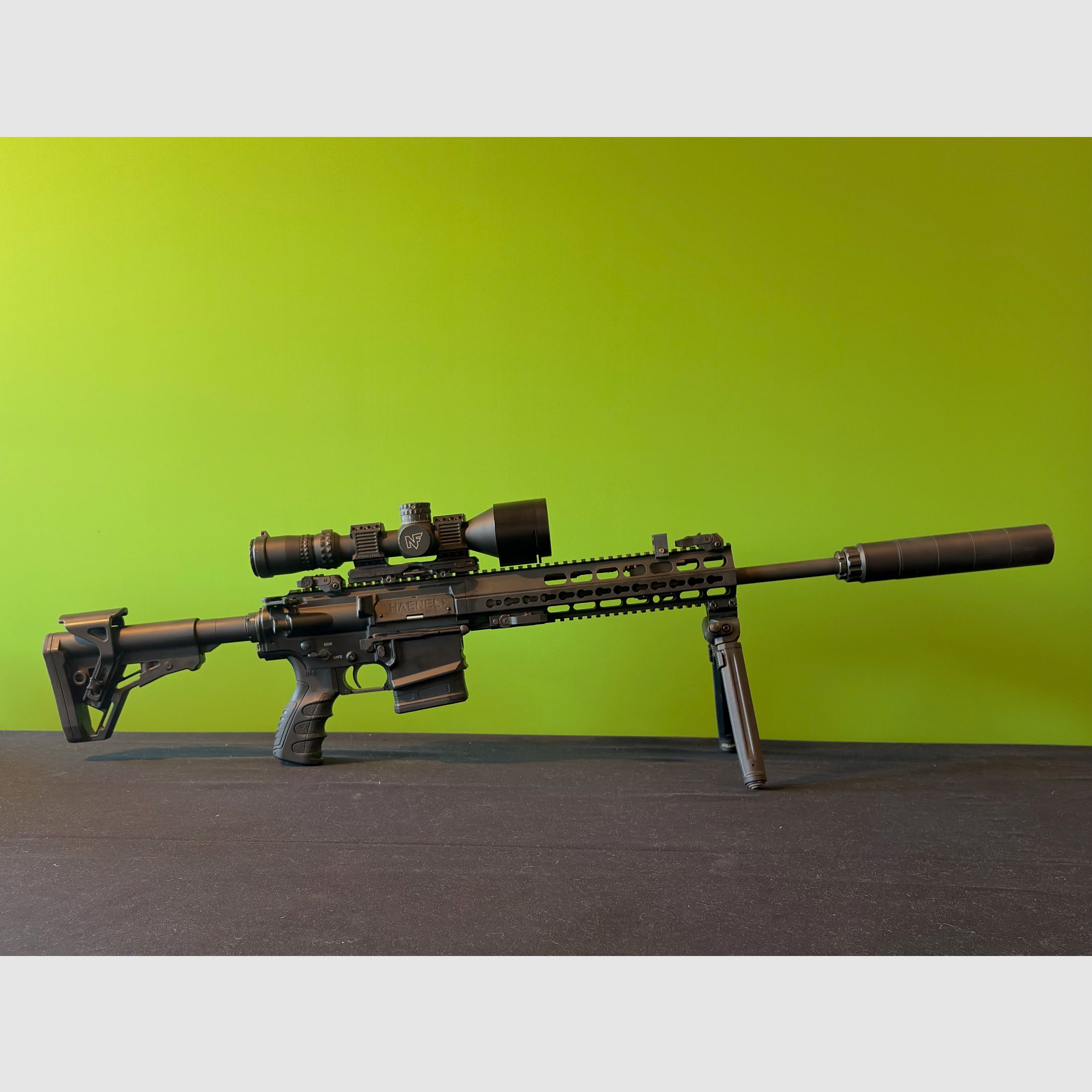 Haenel CR308 | Nightforce NX8 | A-Tec Marksman | Dentler TAC | Magpul