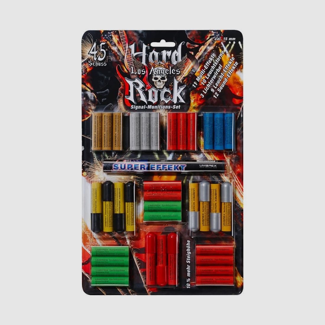 Umarex Hard Rock Los Angeles Signaleffektset - 45-teilig