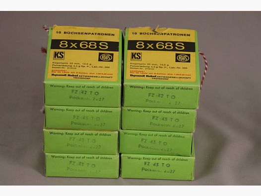 RWS 80x disparos / KS 14,5 gr.