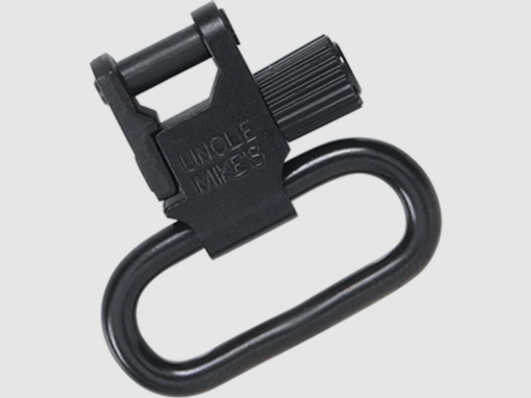 Uncle Mike's QD Sling Swivel Set for Wide Slings Black 2 Pieces