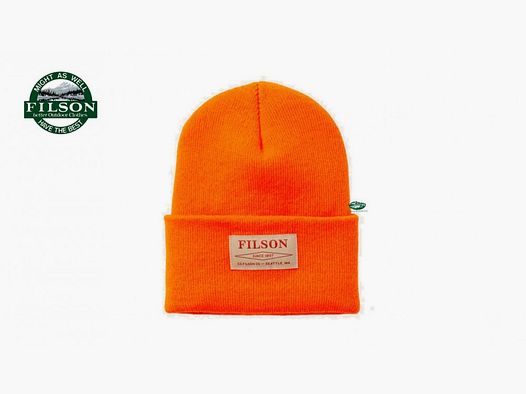 FILSON Hut Wolle orange Logo