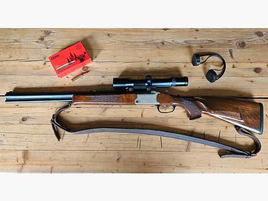 Blaser BBF 95 7x65R 12/70 mit Zeiss Zielfernrohr B95 - no K95 Sauer 202 Mauser M12 98 Heym SR 21 30 .308 .30-06 8x57 IS