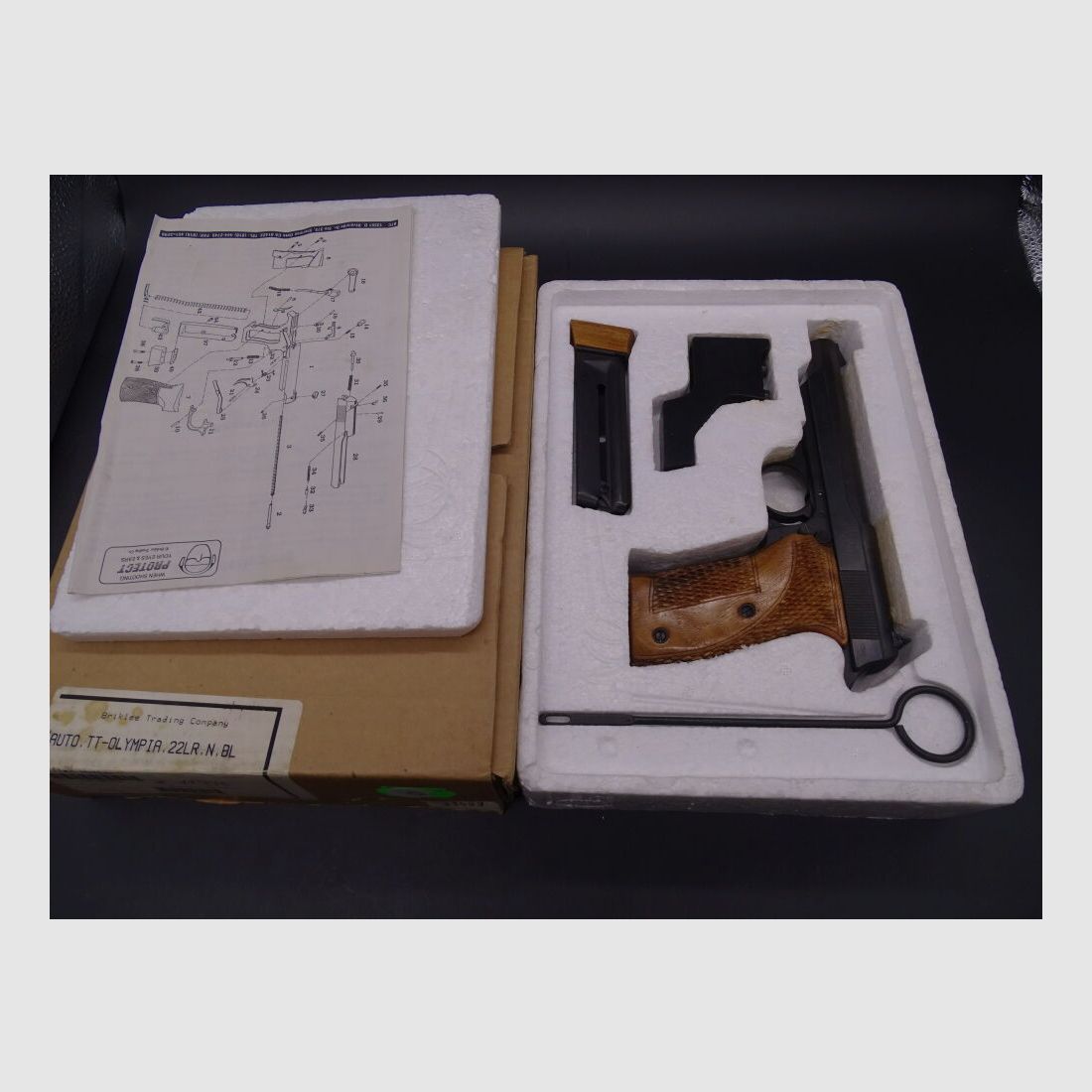 Norinco TT Olympia 1936 Kaliber .22lr mit Original Verpackung TT Olympia 1936