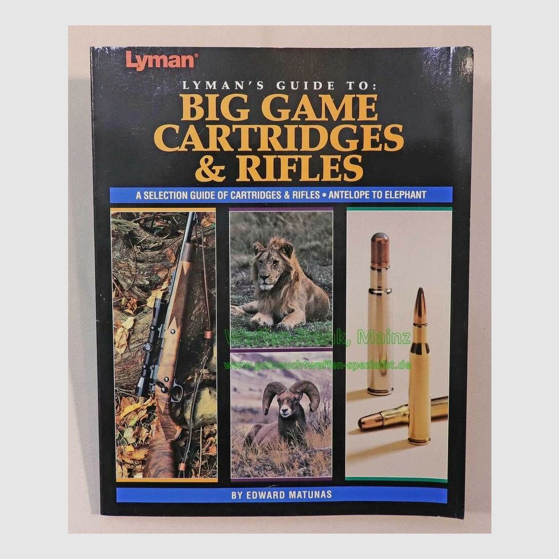 Lyman, États-Unis Cartouches et Fusils de Gros Gibier