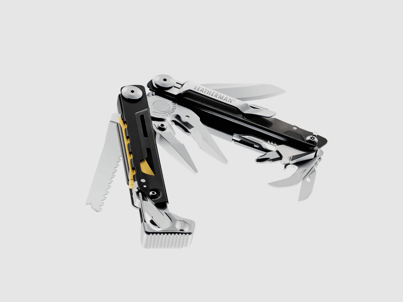 Leatherman SIGNAL Stainless, Molle Holster, Schwarz, L