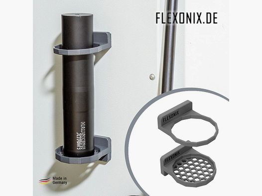 Flexonix Schalldämpferhalter Schwarz