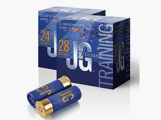 J&G TRAINING 24GRAMM 12/70 2,4MM 25ER Trap Blei