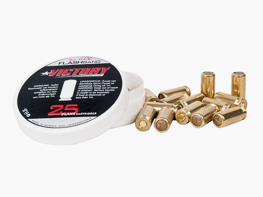 Victory Platzpatronen Flashbang 9mm P.A.K. 25 Stück