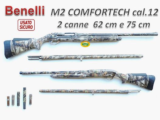 BENELLI M2 Comfortech cal.12 con 2 canne 75 e 62 cm - occasione R.17023