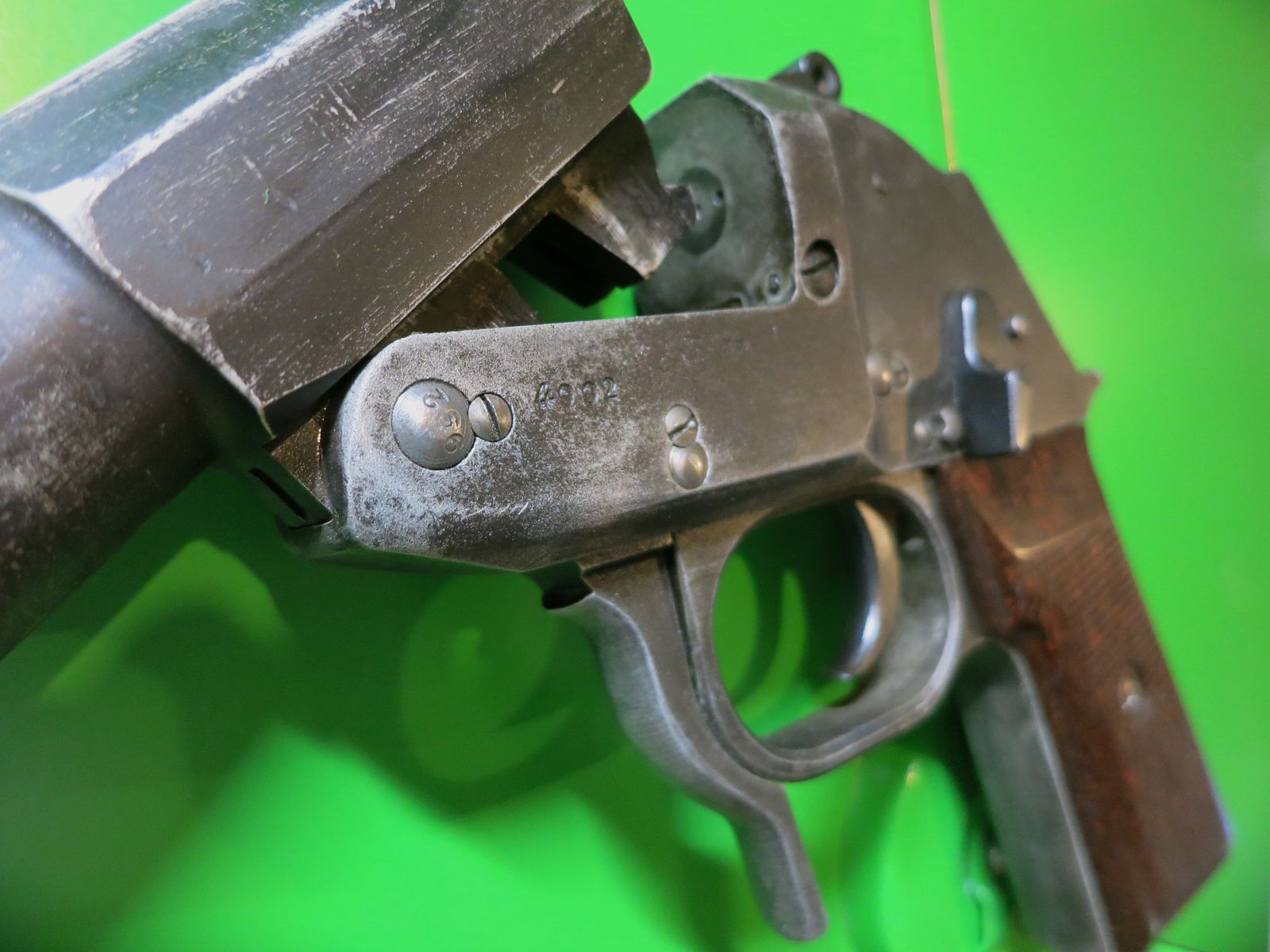 Pistola segnaletica VEB Fahrzeug- und Jagdwaffenwerk „Ernst Thälmann“, calibro 4 (26,5 mm), modello 1001   #50