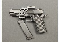 Elite Force BlaMer 1911er Design Gas-Blow-Back 6mm BB nero + Picatiny Rail e piastra adattatore RMR