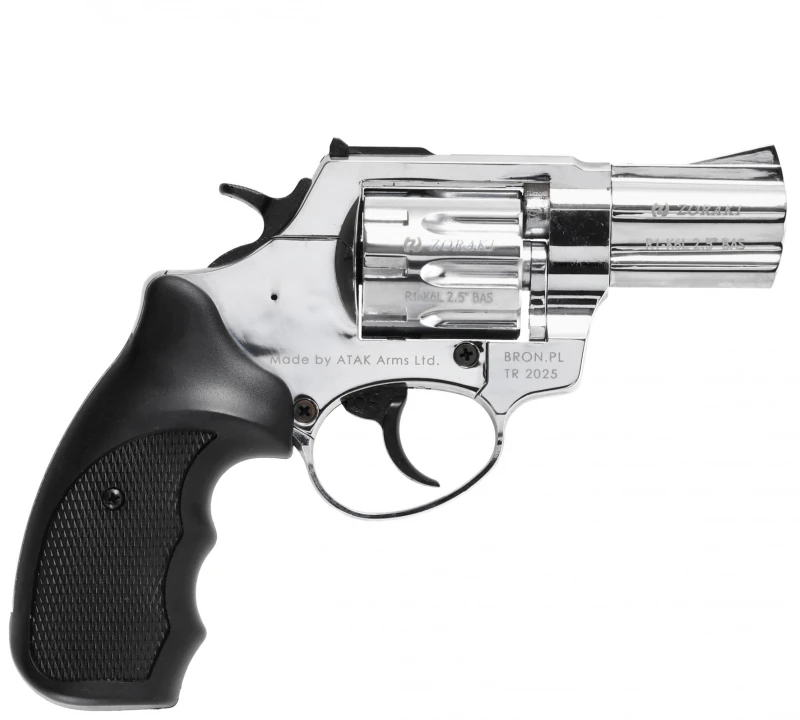 Revolver a salve BAS Zoraki R1-K6L 2,5" Chrome cal. 6 mm Long, immagine 2 di 11