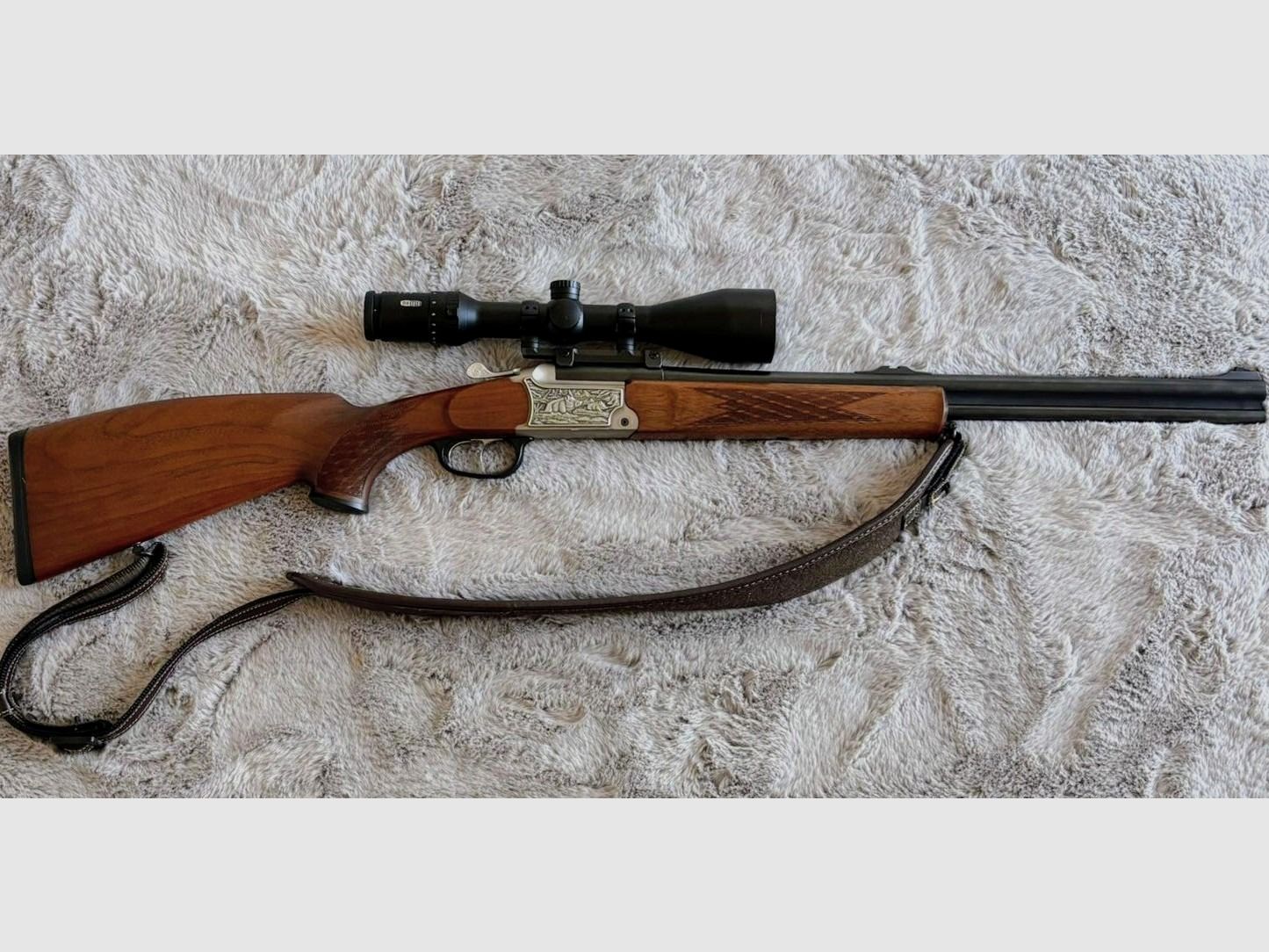 Bockbüchsflinte mit Einstecklauf