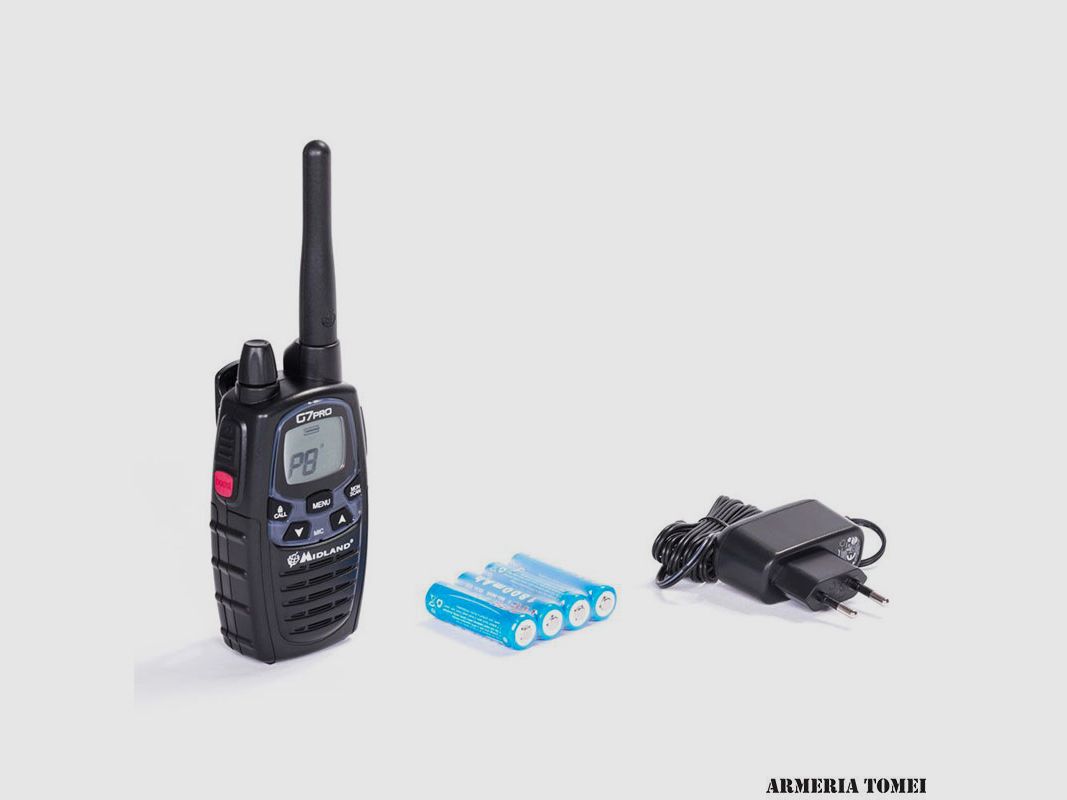 MIDLAND – G7 PRO DUAL BAND PMR446/LPD TRANSCEIVER, image 3 of 8