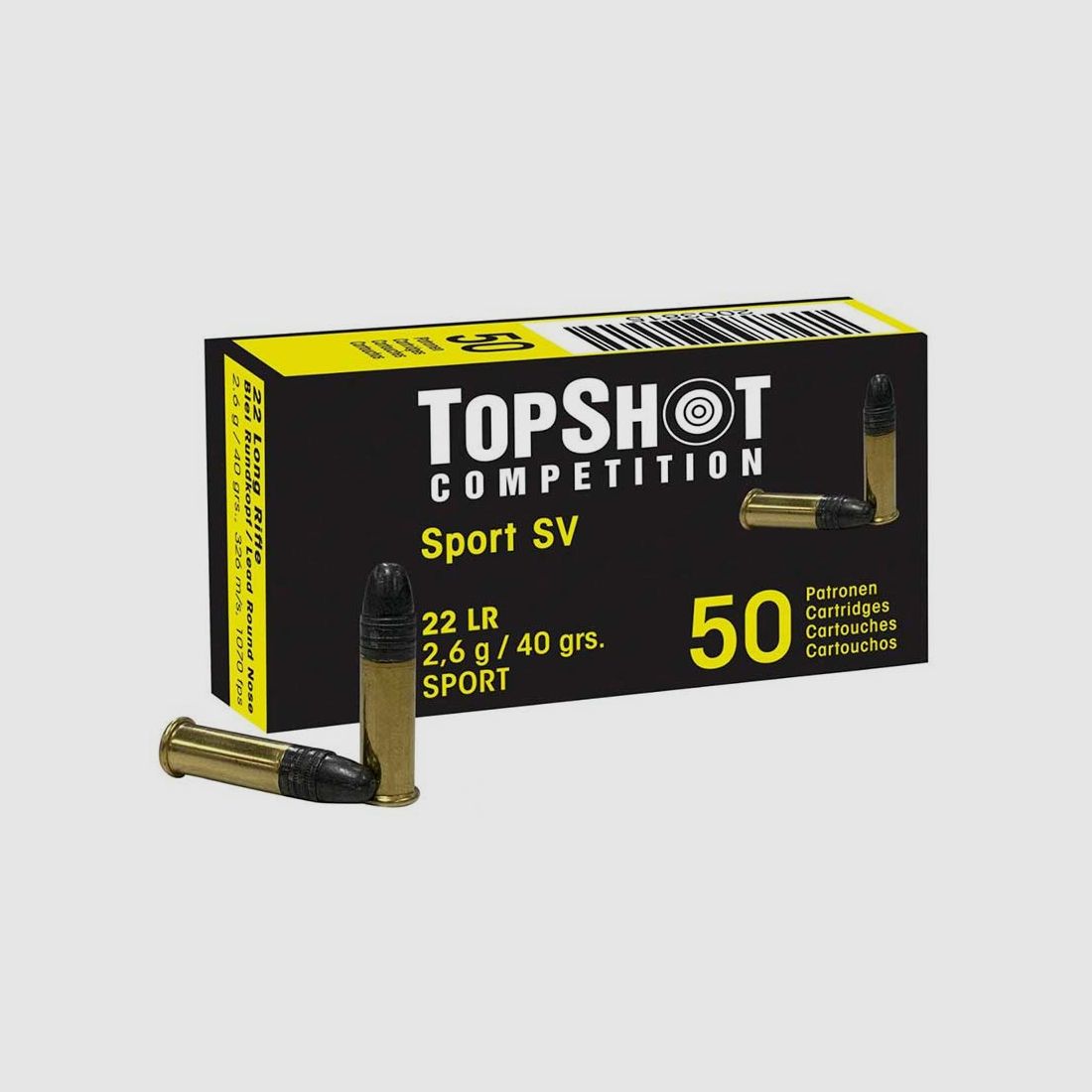 Amunicja .22LR TopShot Competition Black