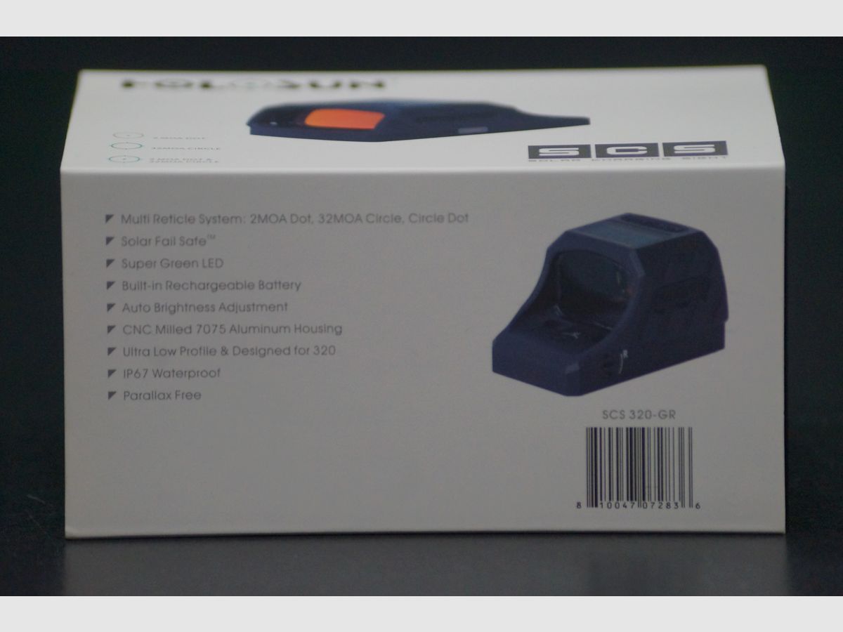 Holosun SCS Green Dot Sight P320, Bild 5 von 5