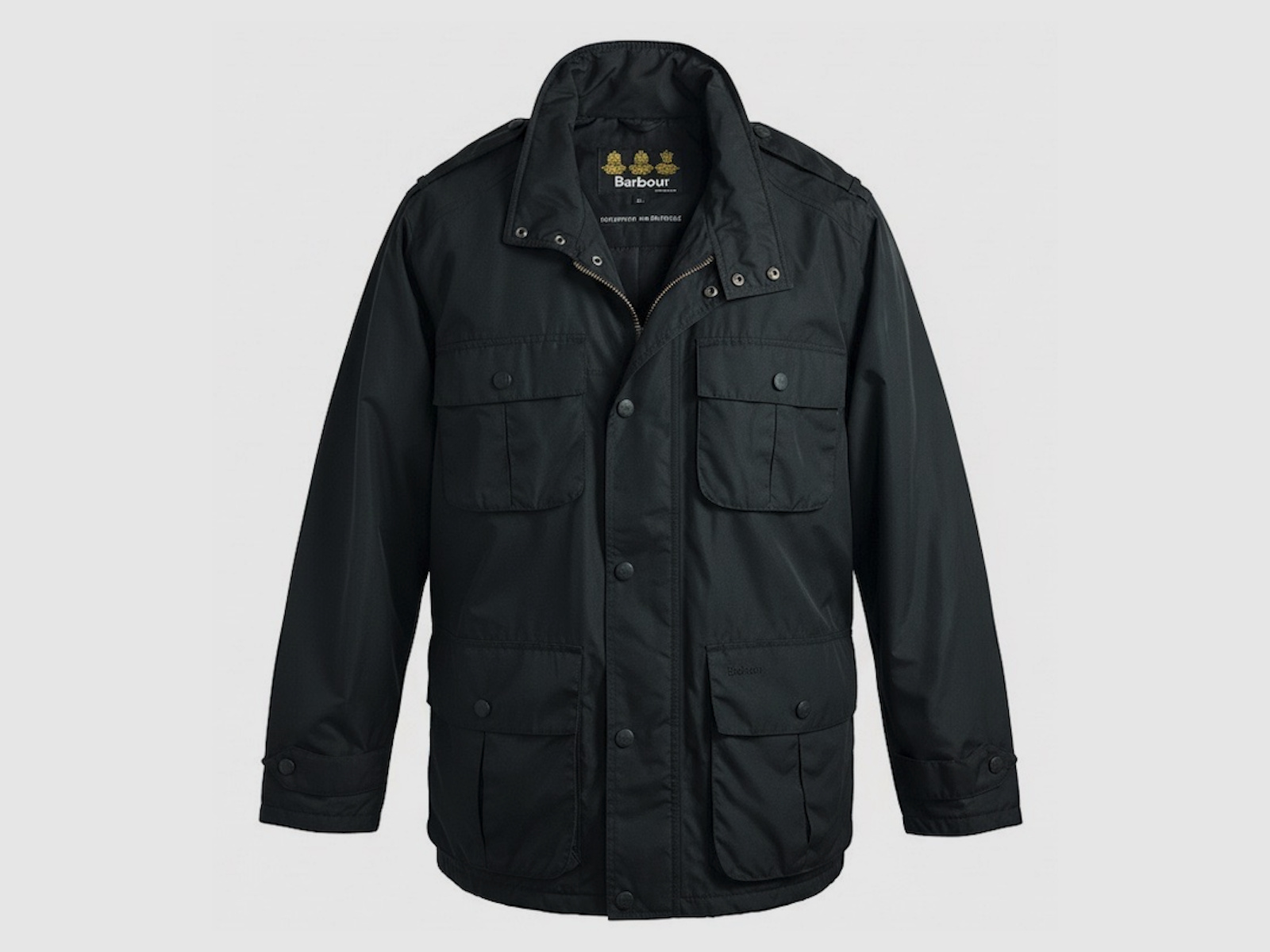 BARBOUR Trooper Parka wasserdichte Herren Black