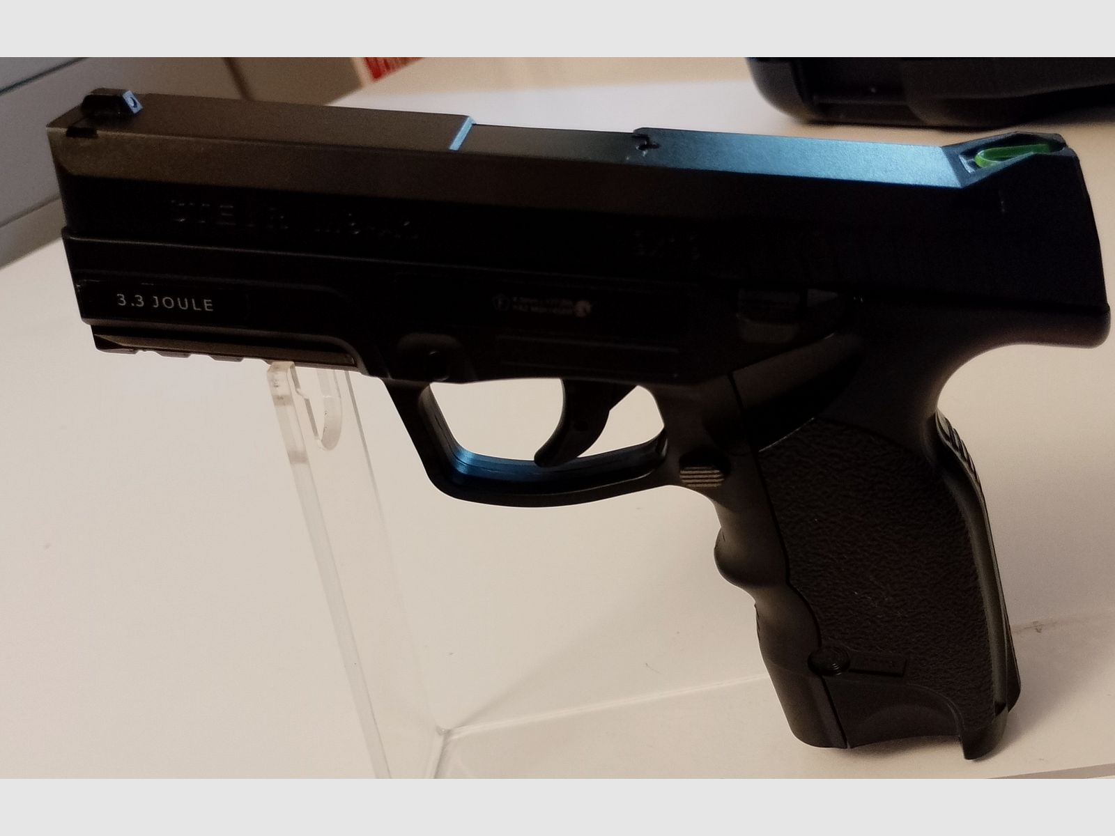 ASG Steyr Mannlicher M9A1 CO2 Luchtpistool Kal. 4,5mm BB Non Blowback zwart, afbeelding 6 van 8
