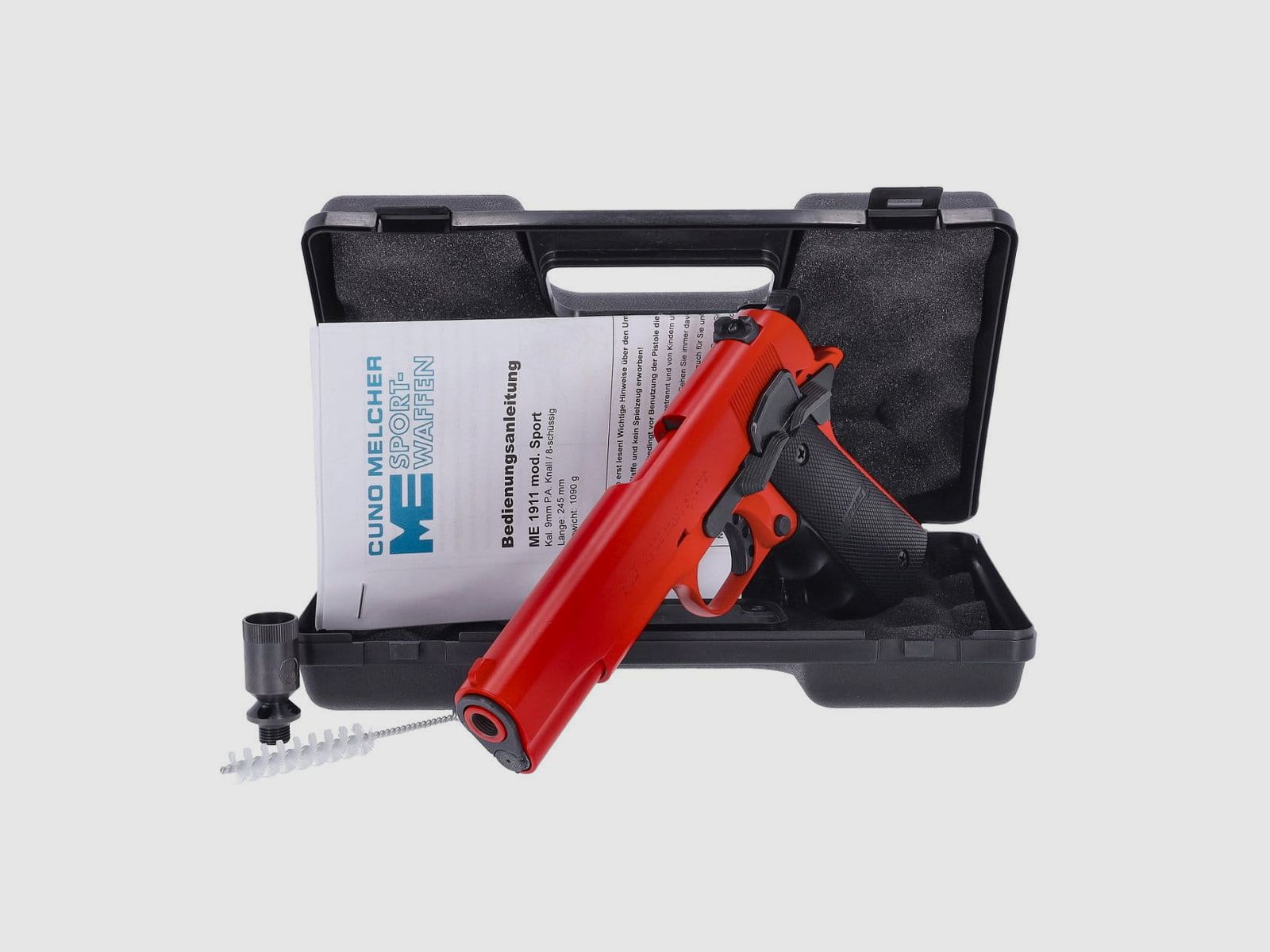 ME-Sportwaffen ME 1911 Sport colour concept red cal. 9 mm PAK blank-firing pistol, image 3 of 3