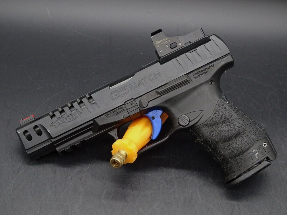 Walther Q5 Match mit Burris Fastfire 3 Kaliber 9mm Luger Q5 Match BJ 2017