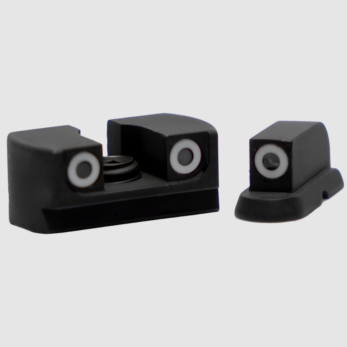 Grand Power – Standaard tritiumvizieren MK23 – K100 / Q100 / Q1 / K22 / P1 – Low – Zwart