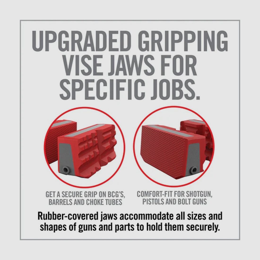 Real Avid Smart-Jaws Multi-Fit Sleeves para Master Gun Vise