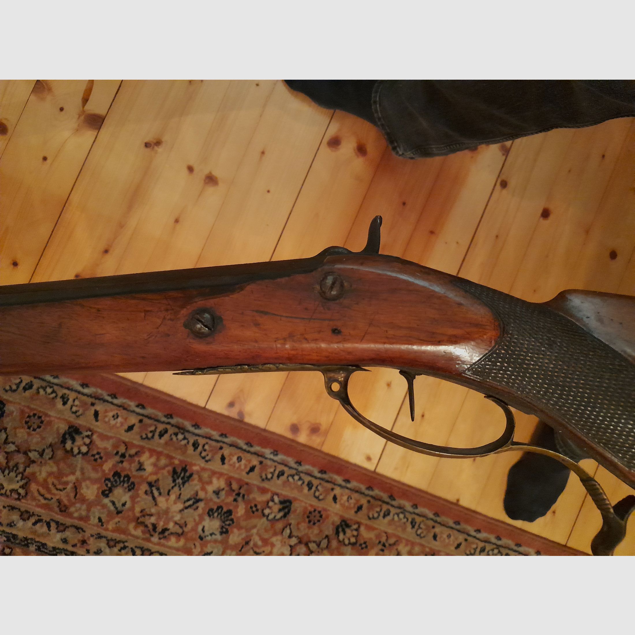 Deutsche Perkussions Jagd Flinte