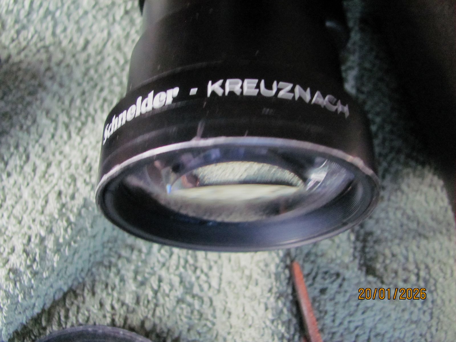 Nocna wizja ZF Schneider Kreuznach Xenon 2/120 z futerałem skórzanym - USZKODZONY na części