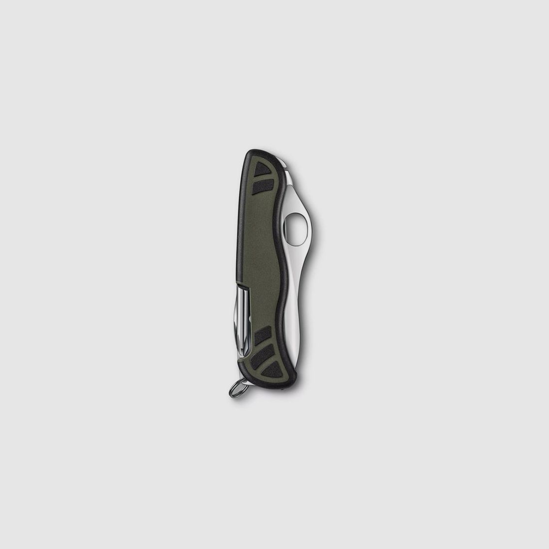 Multitools Victorinox Schweizer Taschemesser Soldatenmesser LĂ¤nge 11,1 cm grĂĽn 10 Funktionen (P18)