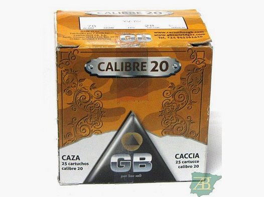 Kiste Patronen GB Kal. 20 28gr