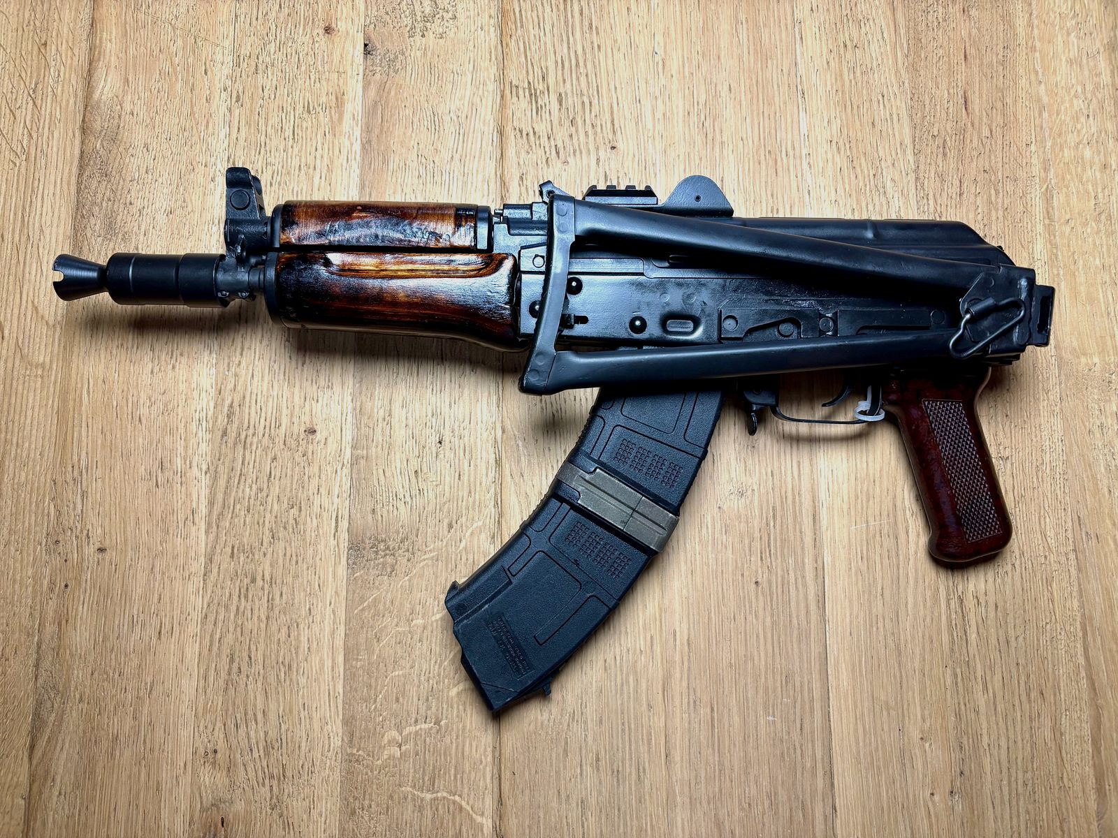 (1423) Pistola semiautomatica AKS - 74 U Cal. 7,62x39 - rara - non AK47 o AK74