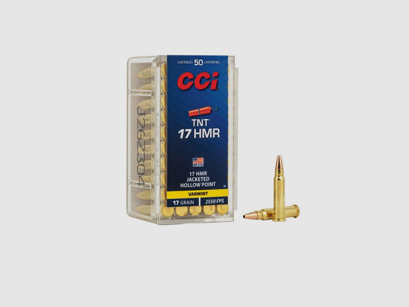 .17HMR CCI TNT 17gr X50