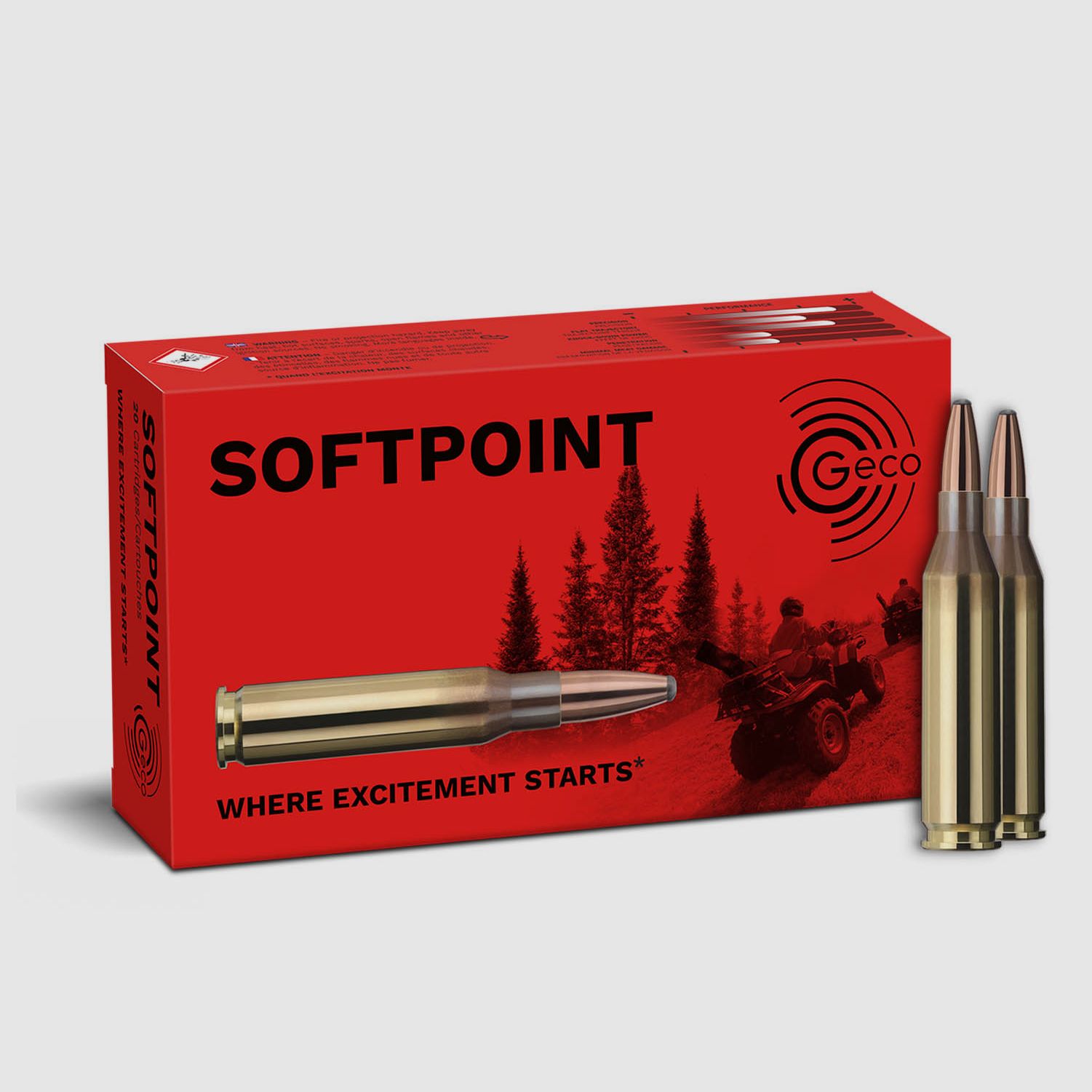 Geco .243Win Teilmantel/SP 6,8g - 105gr