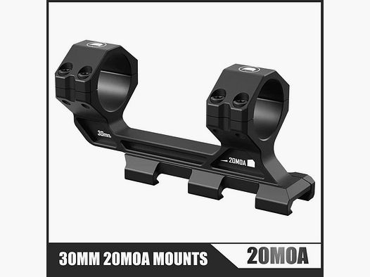Montage Monobloc Cantilever DISCOVERYOPT – Incliné 20 MOA – 30 mm
