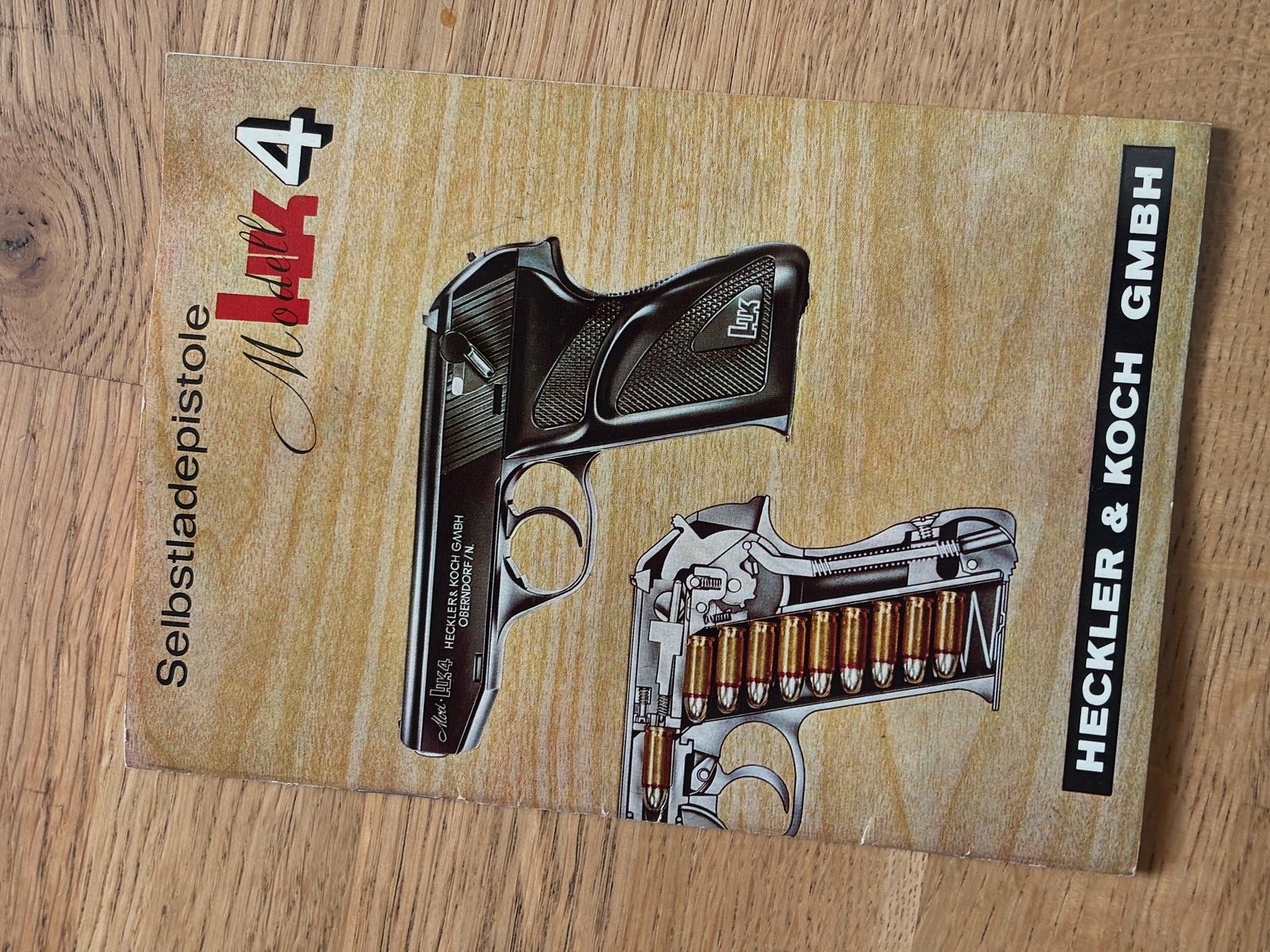 Heckler & Koch HK4 Pistola 7,65 mm Browning– prova tedesca 1967 – con OVP & accessori